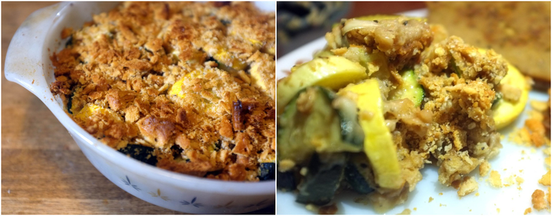 Illustration for article titled Let this Ritz-and-gravy squash casserole be your Thanksgiving’s savory savior